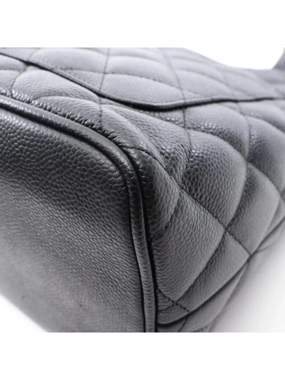 Chanel Tote Reissue Black Caviar Leather